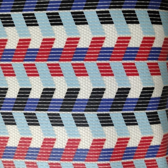 Samantha Vega Red Tricolor 2 ways Bag Shoulder Bag Handbag - Excellent Condition - Picture 3 of 11